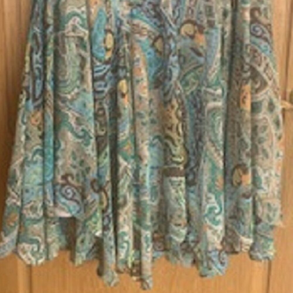 Share Similar items Sponsored See all   90s Newsworthy Pink MC Chiffon Asymmetri - Picture 5 of 8